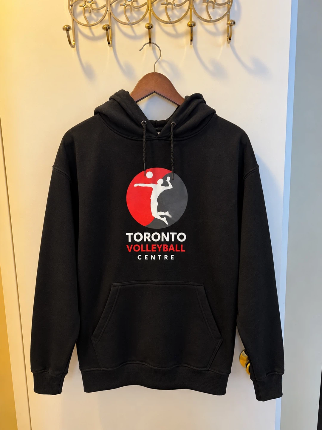 Toronto Volleyball Centre Black Hoodie