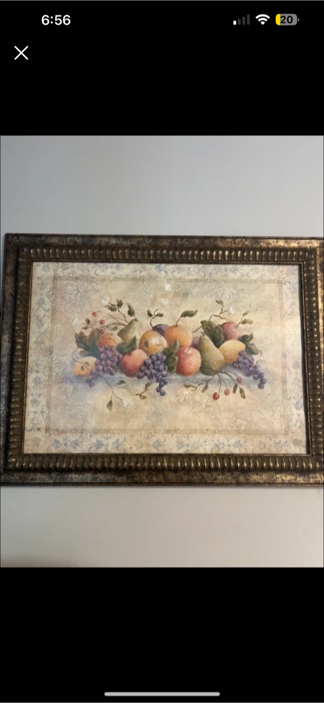 Large 30x40 Framed Art Print - Fiona DeMarco "A Tuscan Palette"