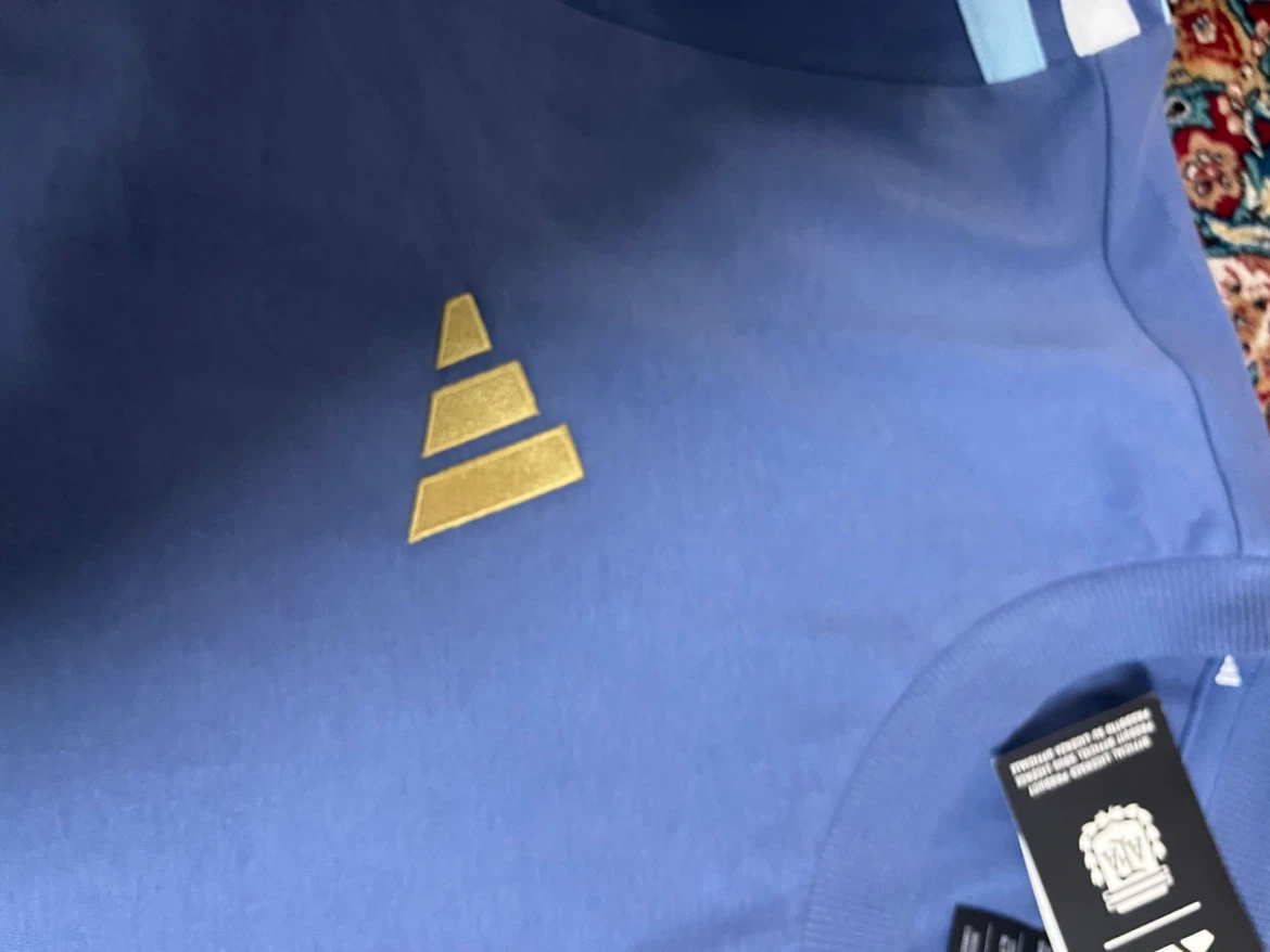 Adidas Argentina TShirt Blue Size XL in kids 14 to 15 years old - photo 5