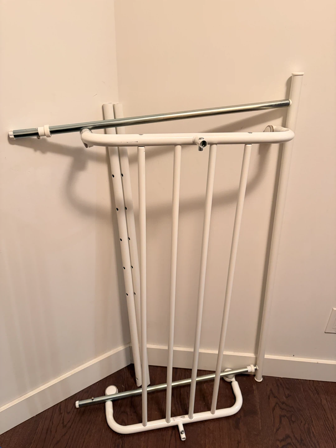 IKEA RIGGA Clothes rack, white - photo 5