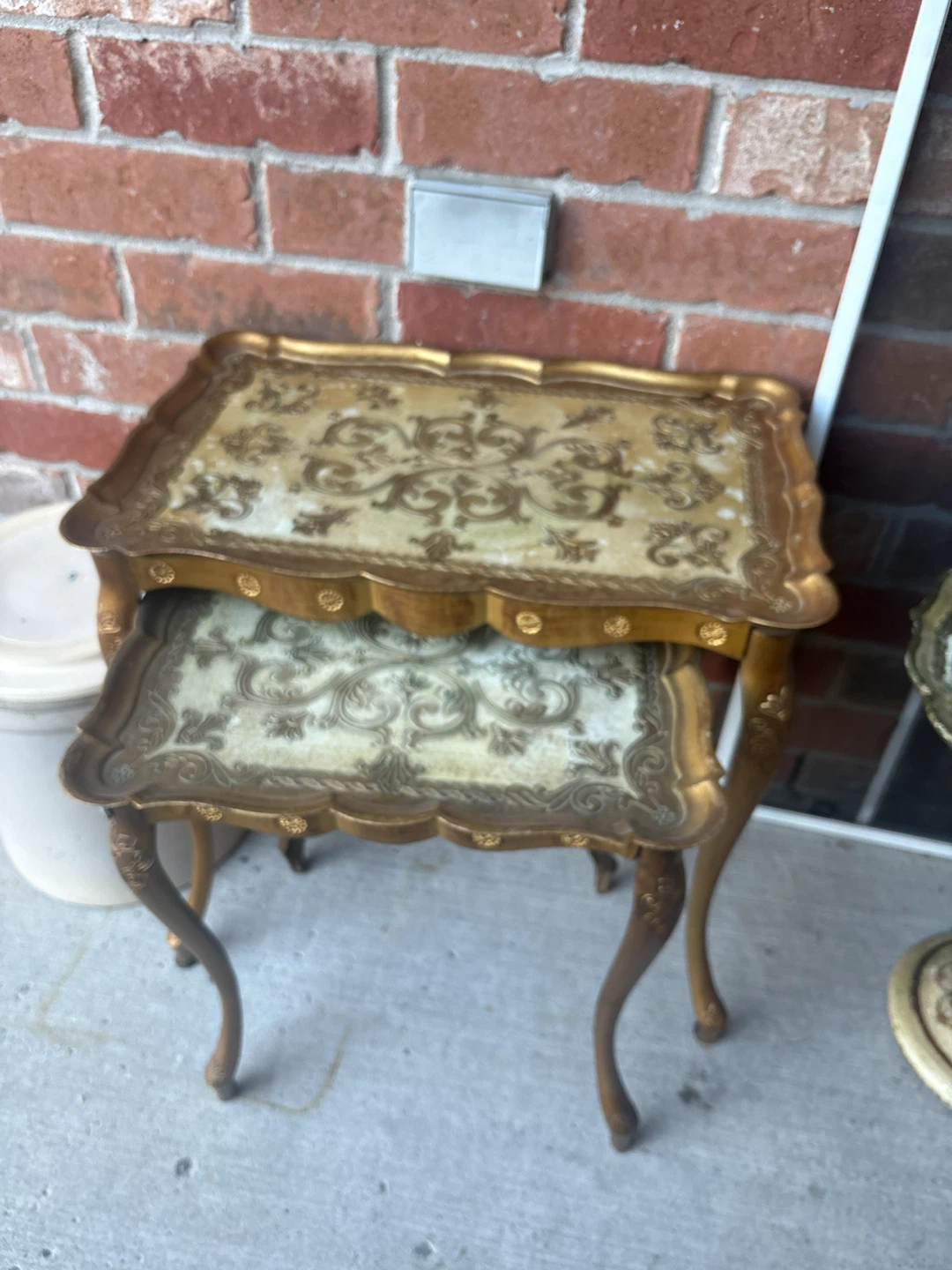 Vintage Italian  Nesting Tables