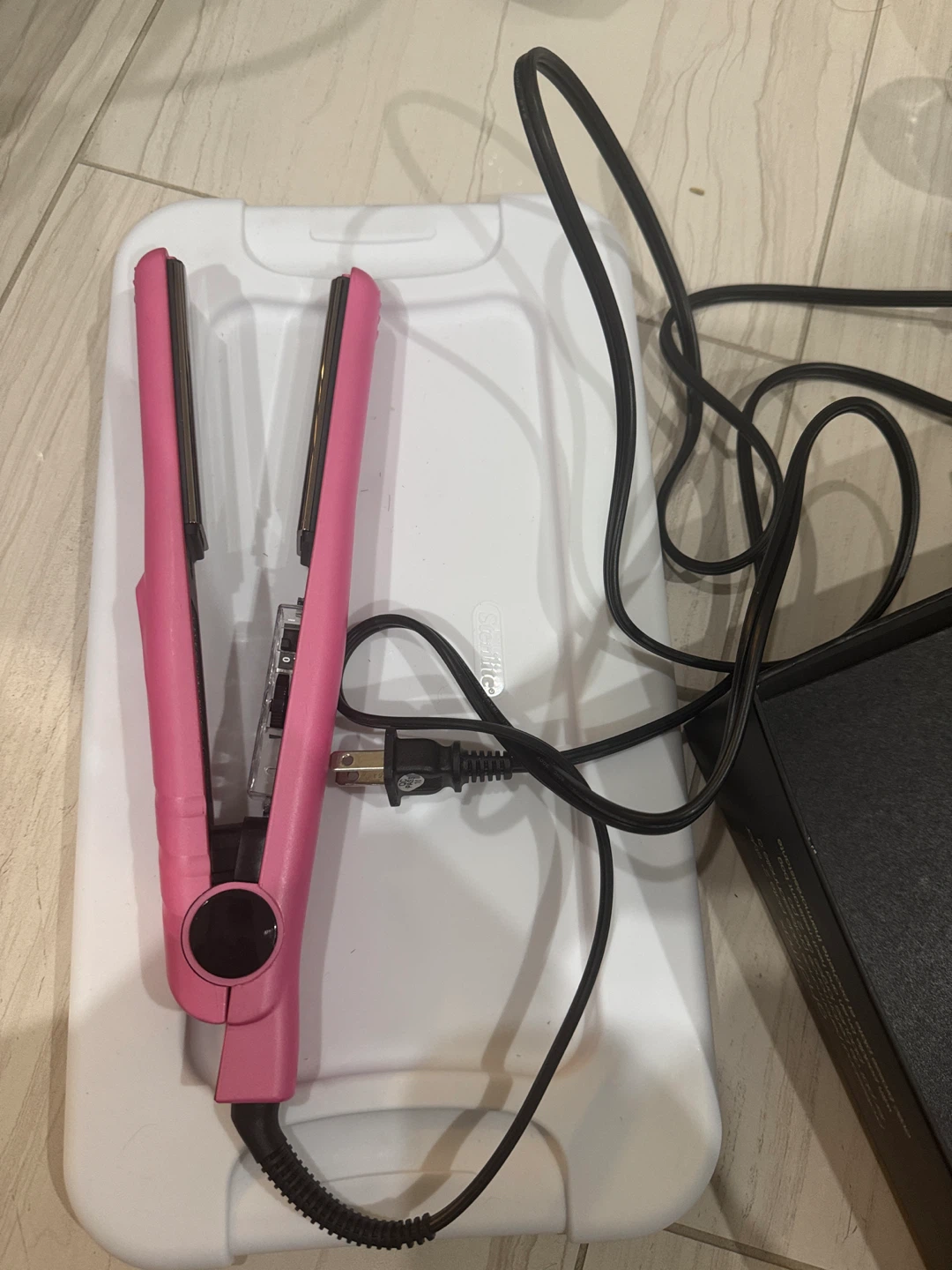 Pink Hair Straightener