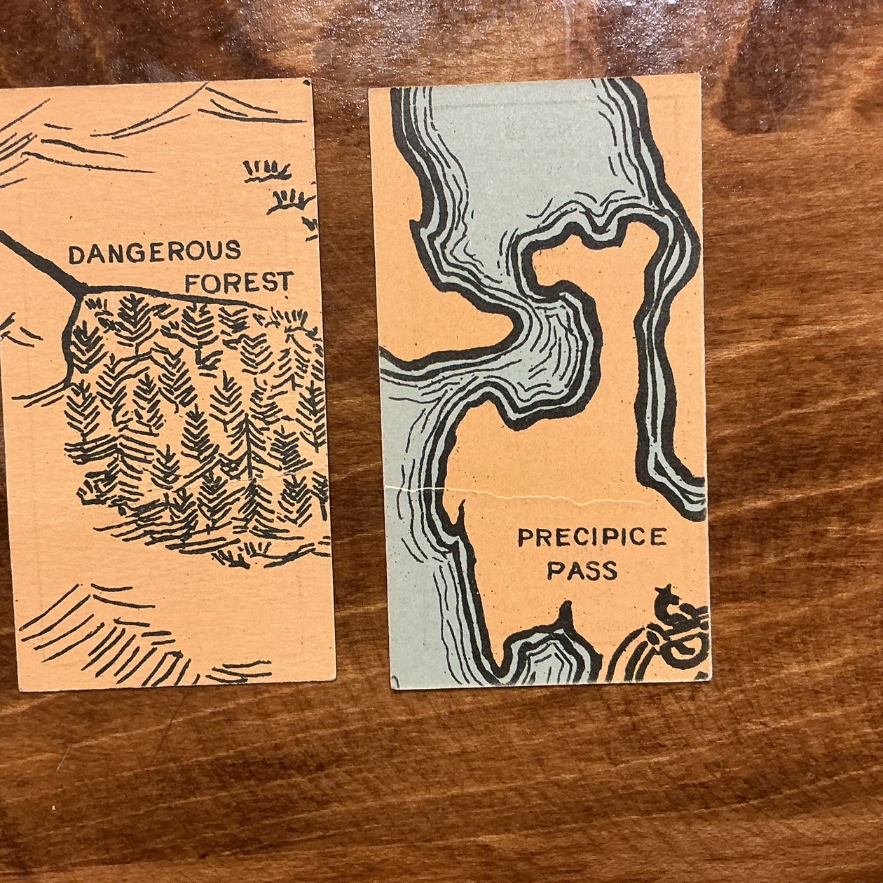 Rare 1926 J..S. Fry & Sons Treasure Island Map Cards 6, 8 & 16 - photo 3