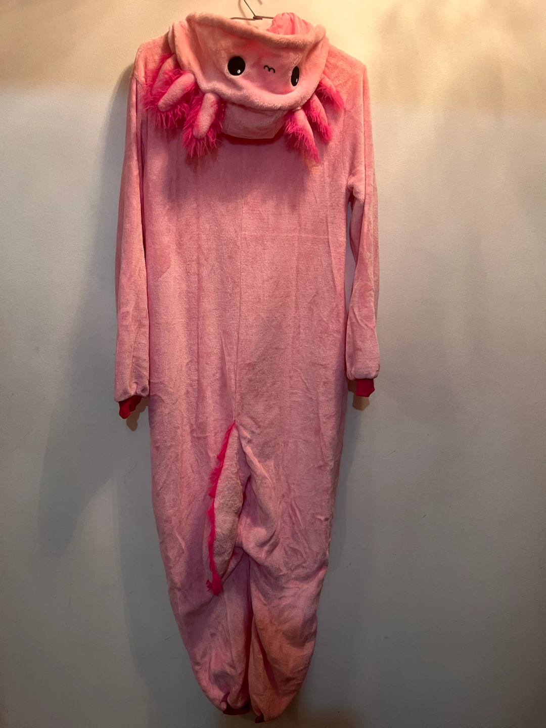 NEW Plush Pink Axolotl Onesie - photo 2
