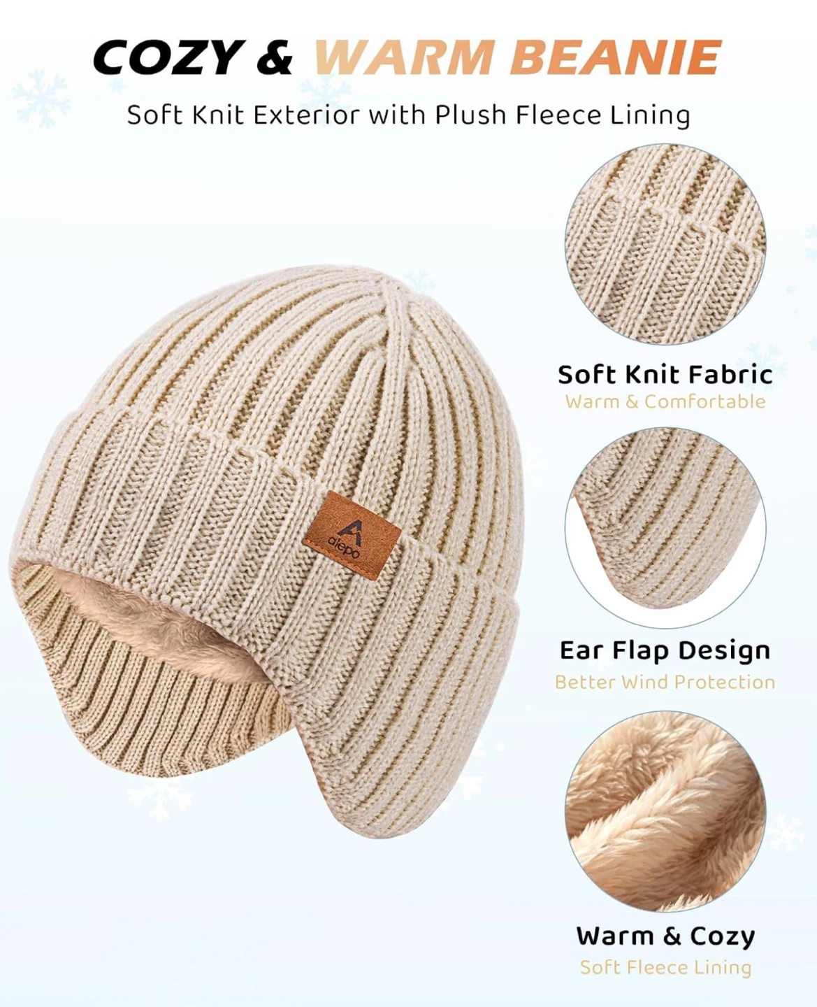 Kids Winter Beanie, Scarf, and Glove Set - photo 2