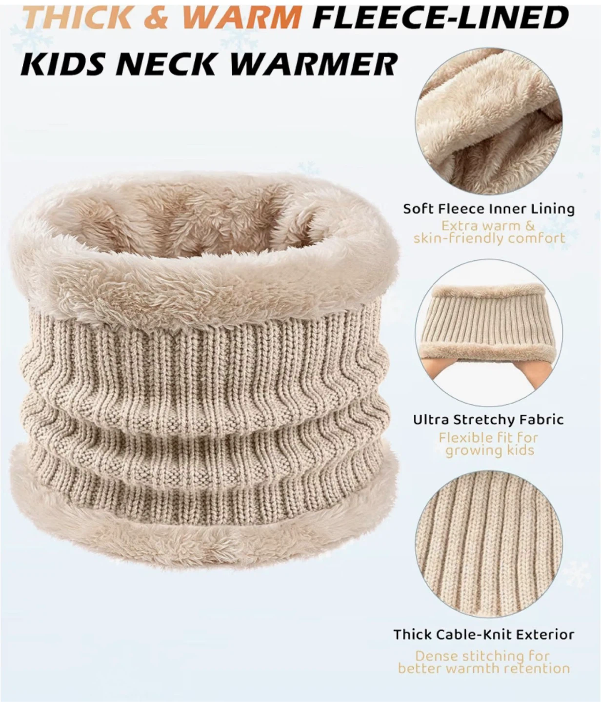 Kids Winter Beanie, Scarf, and Glove Set - photo 4