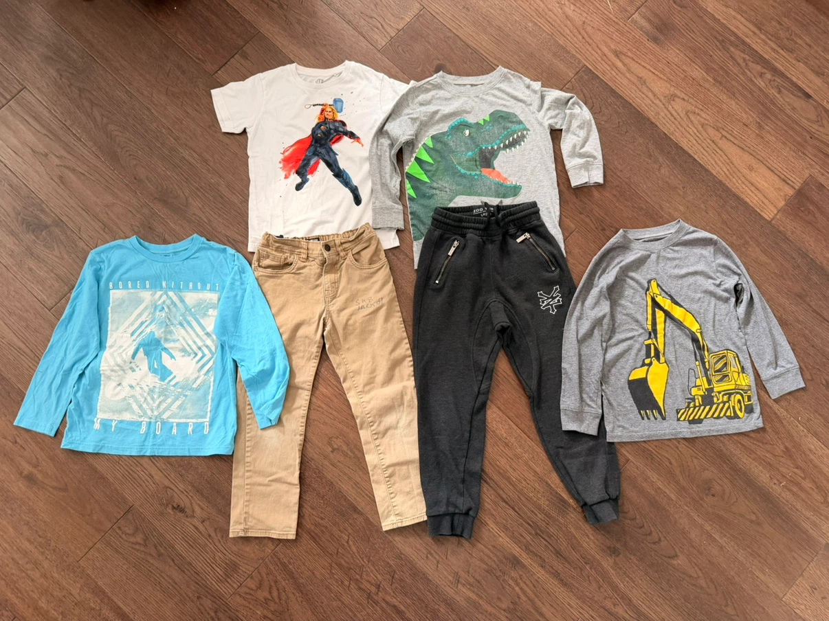 $10 for everything!! Size 7 Kids Assorted Clothing bundle