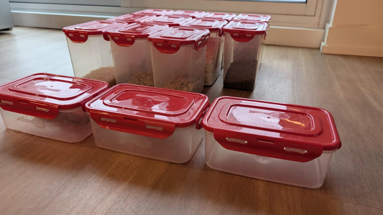 Betty Crocker storage containers (14 pieces set) - photo 3