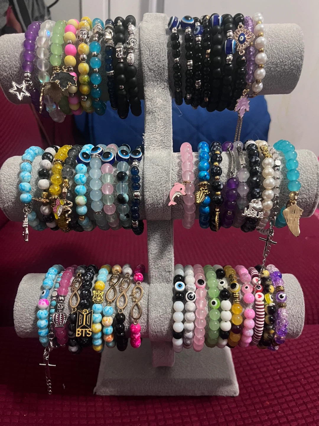 Assorted Beaded Stretch Bracelets