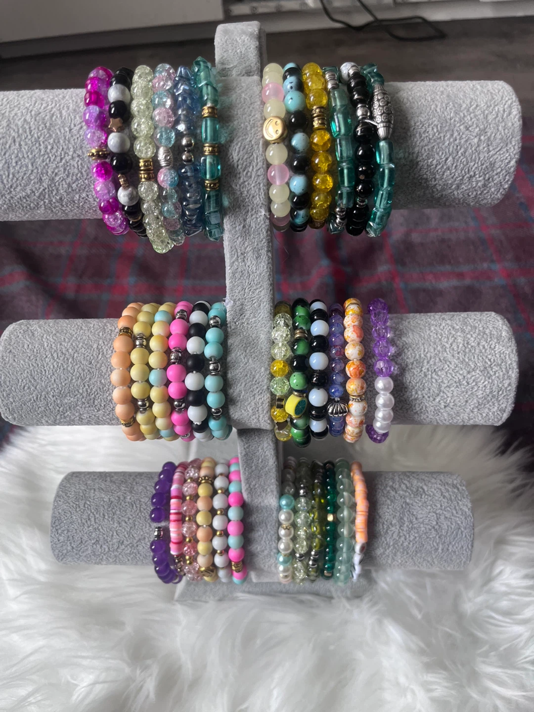 Assorted Beaded Stretch Bracelets - photo 2