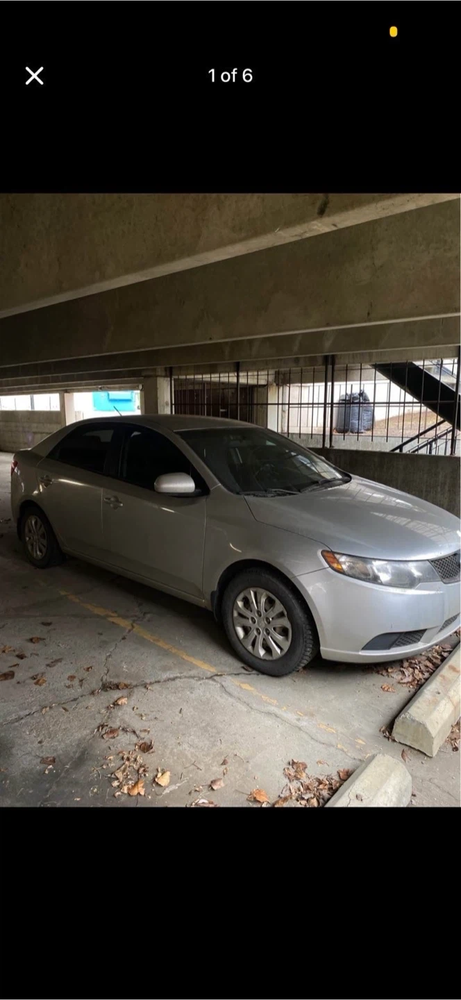 Silver Kia Forte