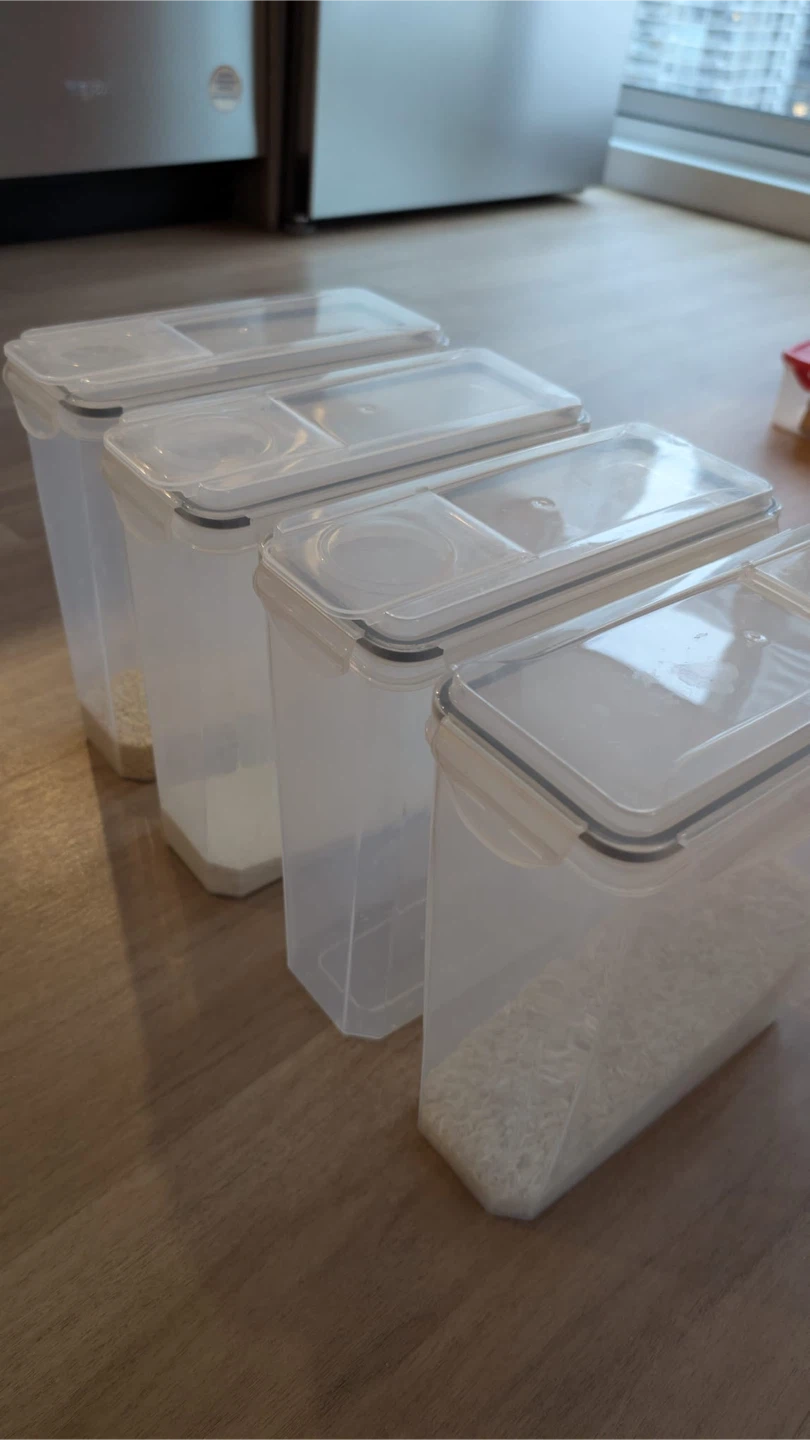 Set of 4 Food Storage Containers (3.7L/ 125oz) - photo 2