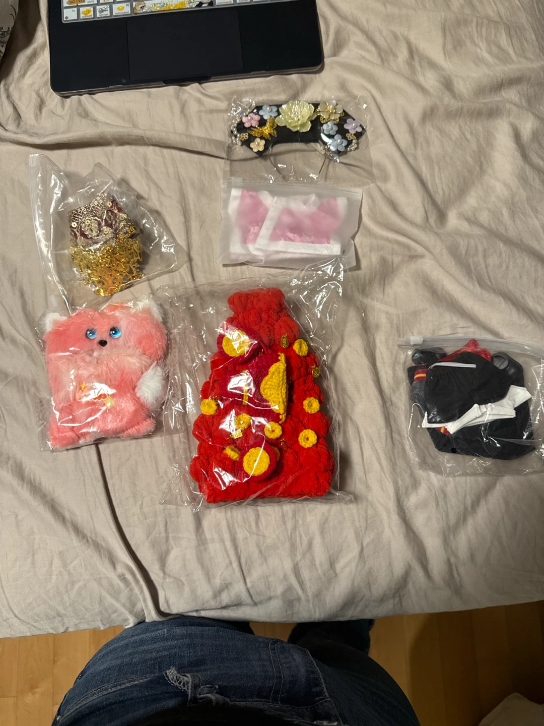 Set of Doll Clothing and Accessories Labubu 3.0