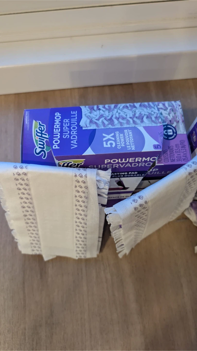 Swiffer PowerMop Kit (with 2 New Pads + 1 New Solution Bottle) - photo 4