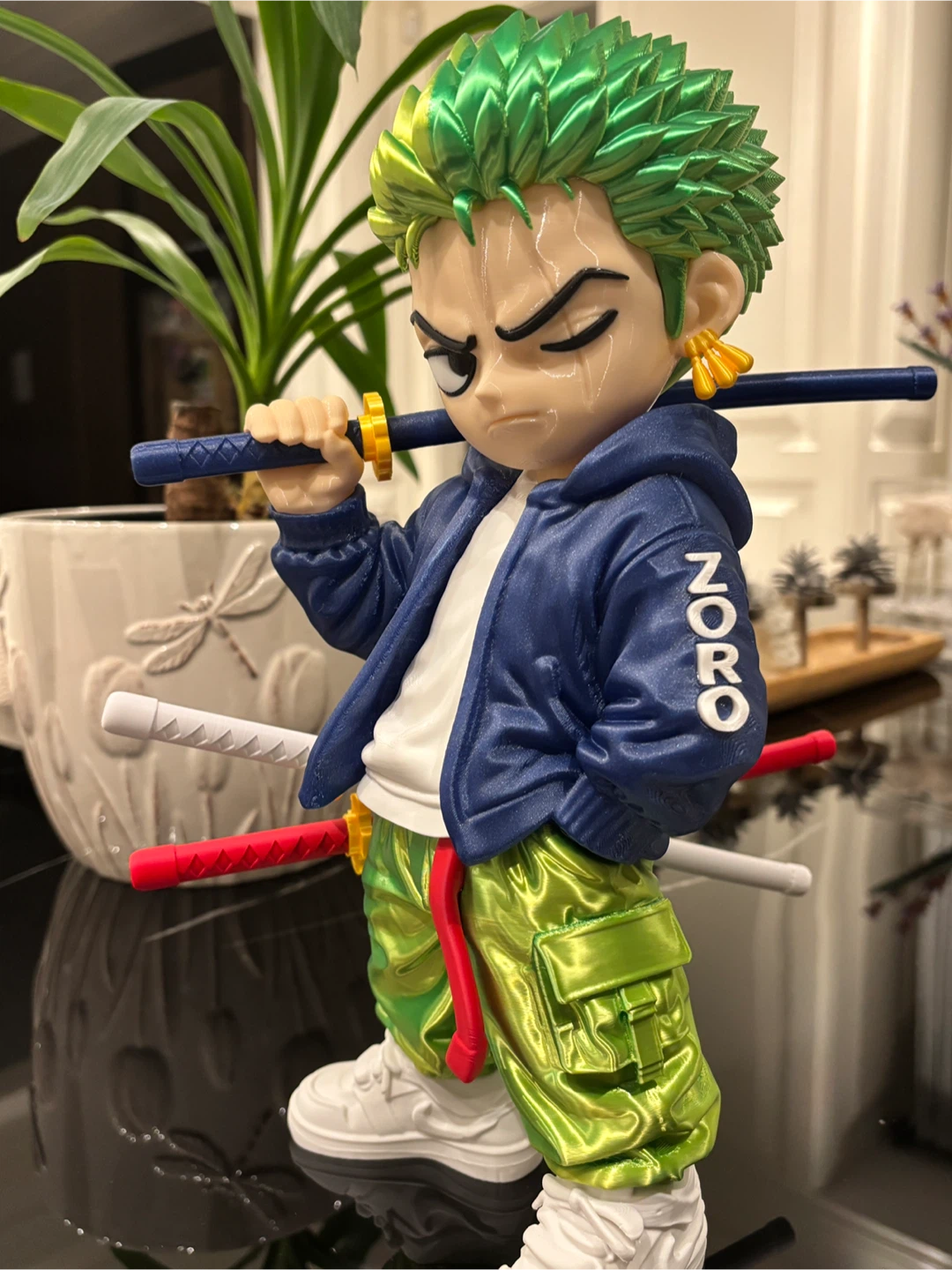 3D Print One Piece Zoro Anime Figure