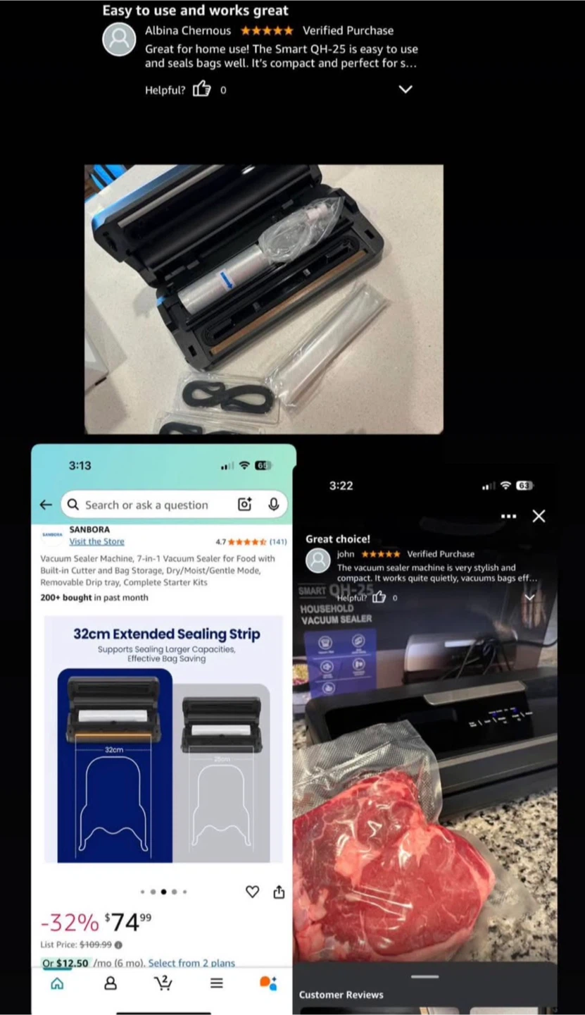7-in-1 Vacuum Sealer Machine QH-25 - photo 2