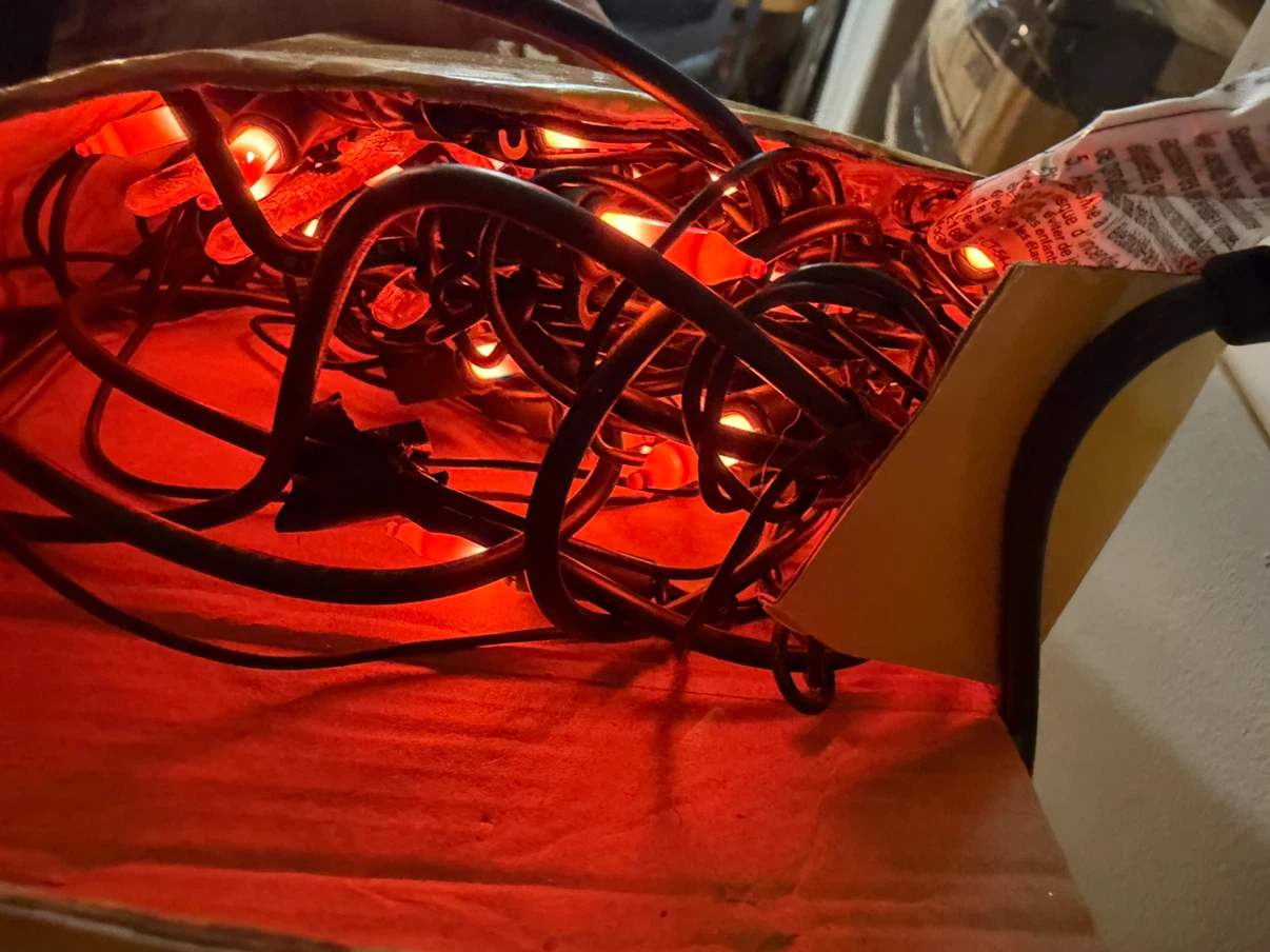 Lighted Spider Web with Spider Halloween Decoration - photo 2