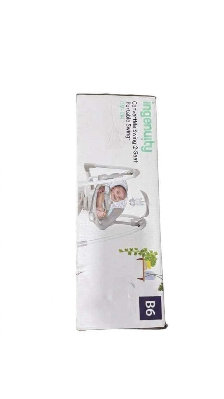 Ingenuity ConvertMe Swing-2-Seat Portable Swing - photo 4