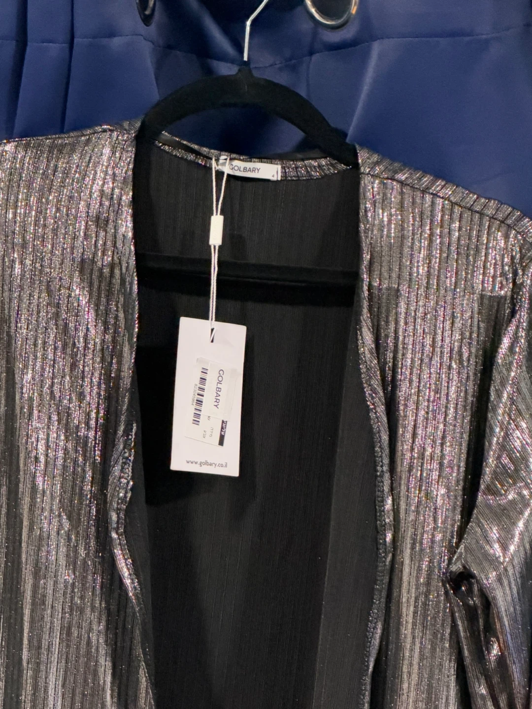 Golbary Metallic Jacket Size 14W NWT - photo 2