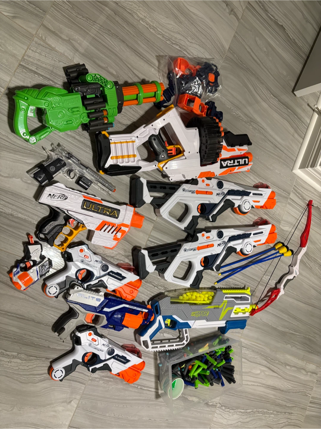 Large Collection of Nerf Blasters and Accessories - photo 2