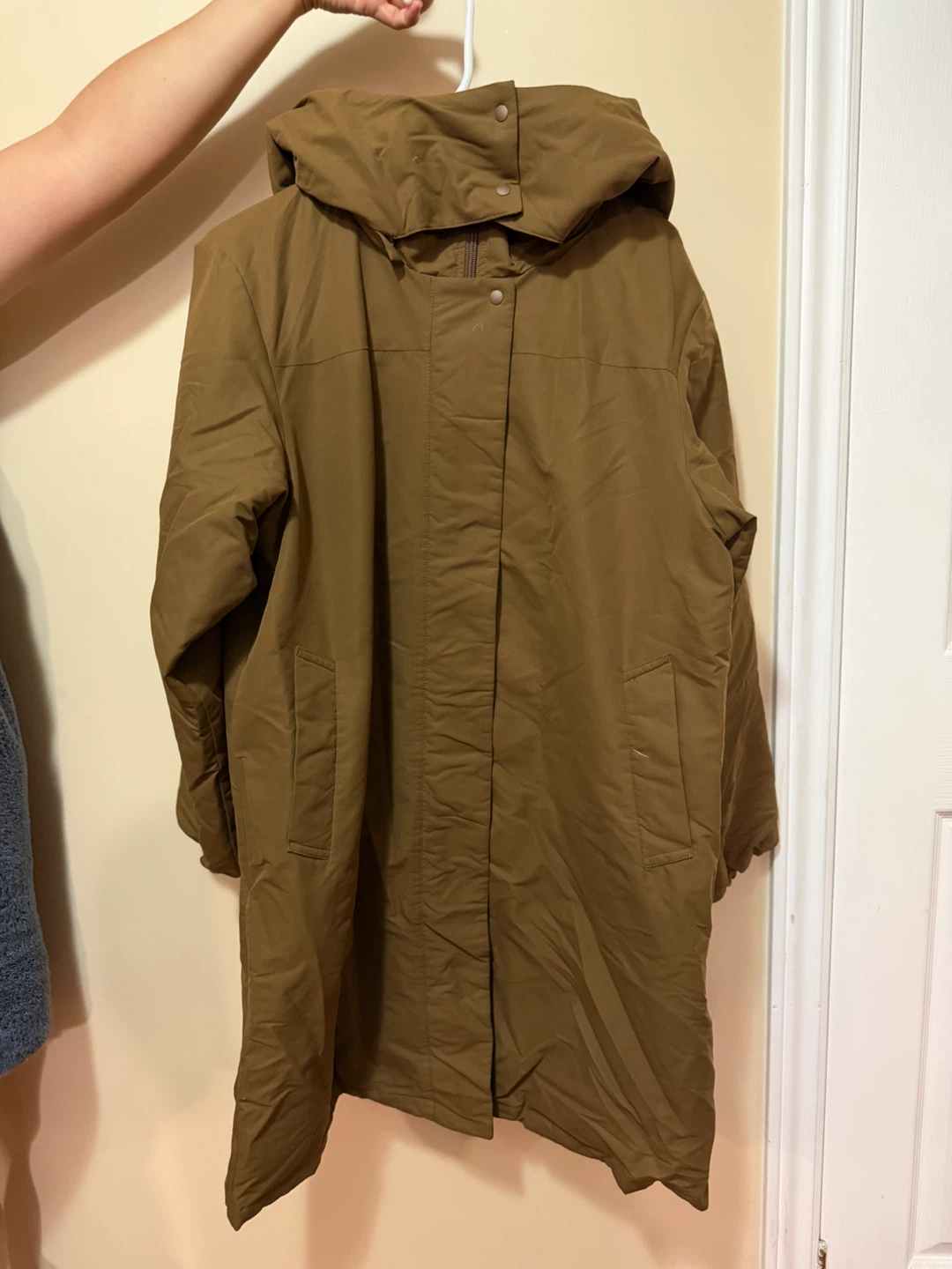 MUJI Hooded Jacket / Coat – Size Medium (M)