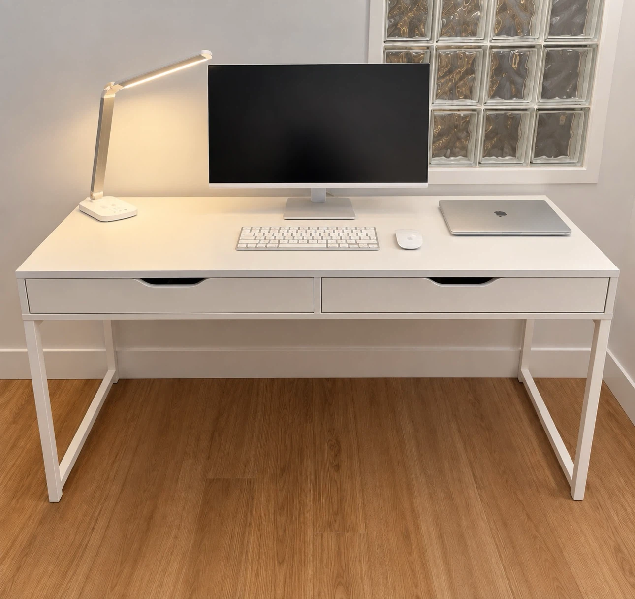 7 items: White Queen Full Set + Makeup Vanity + Office Desk - photo 3