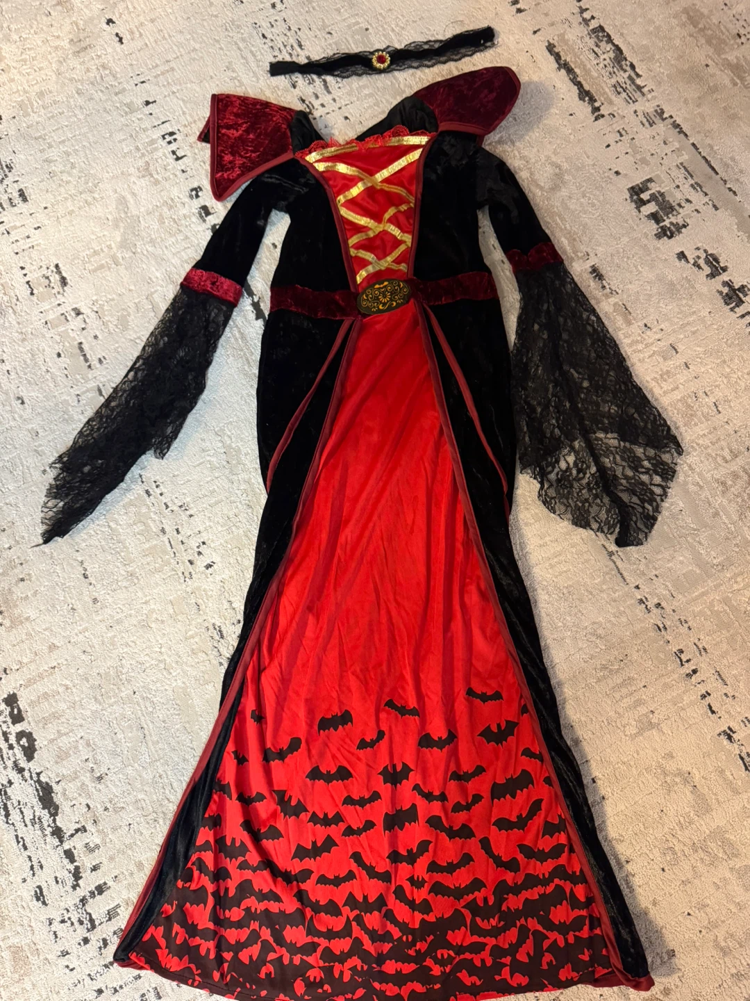 Girls Vampire Halloween Costume
