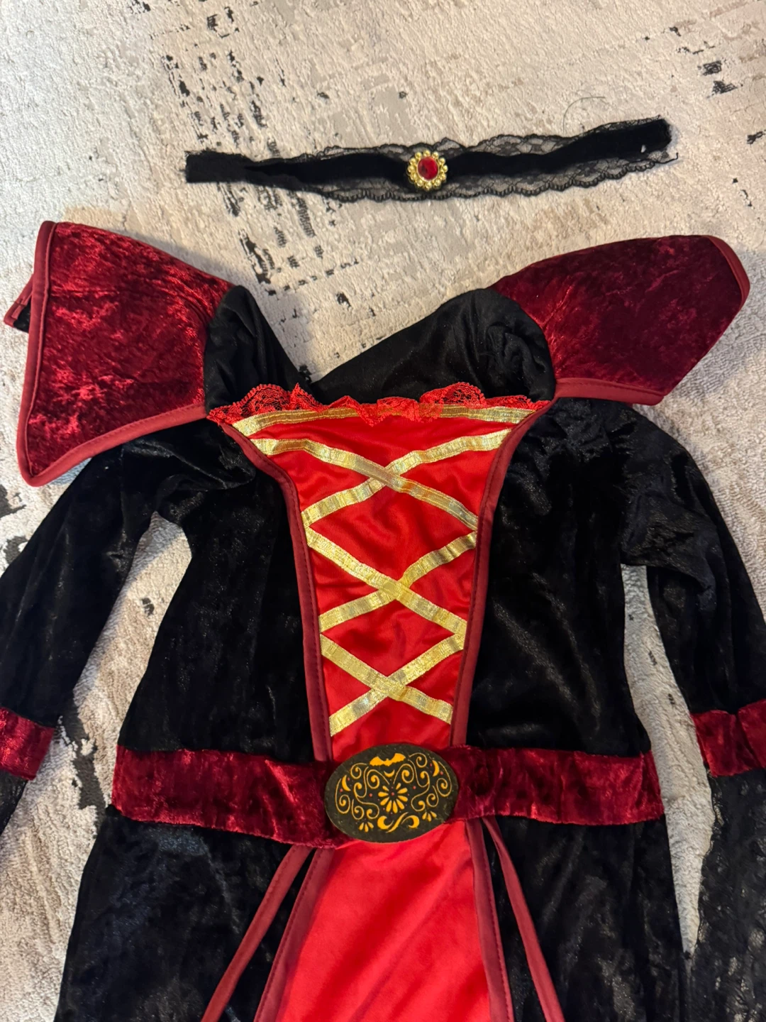 Girls Vampire Halloween Costume - photo 2