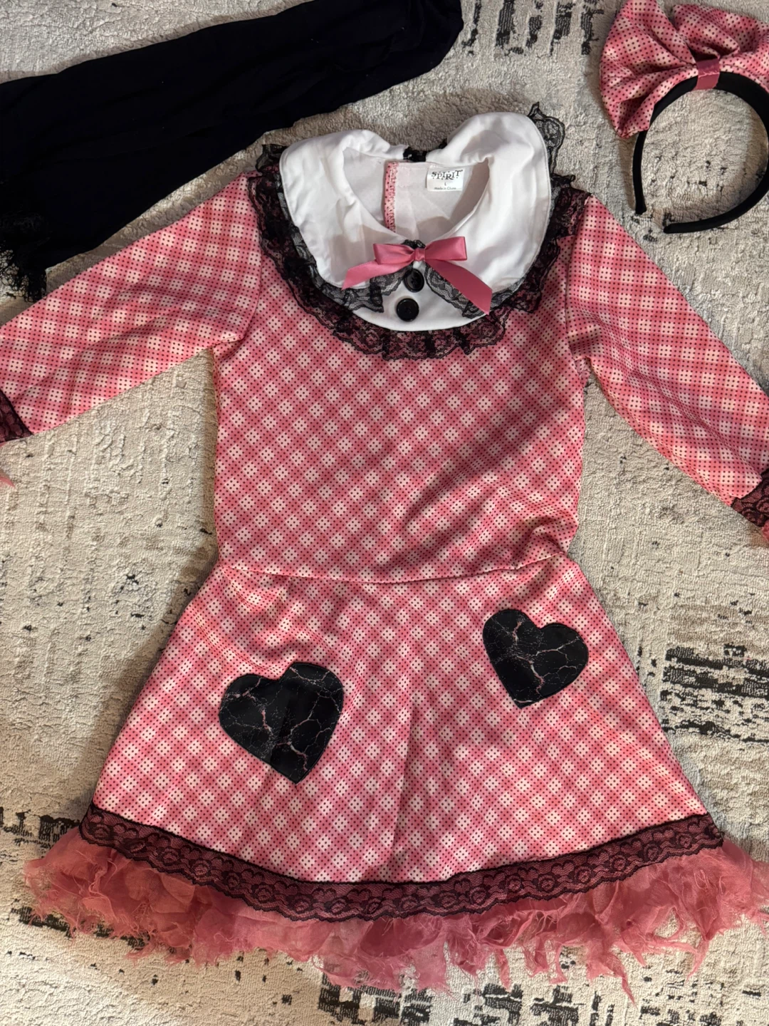 Spirit Halloween Pastel Pink Doll Costume - Large - photo 3