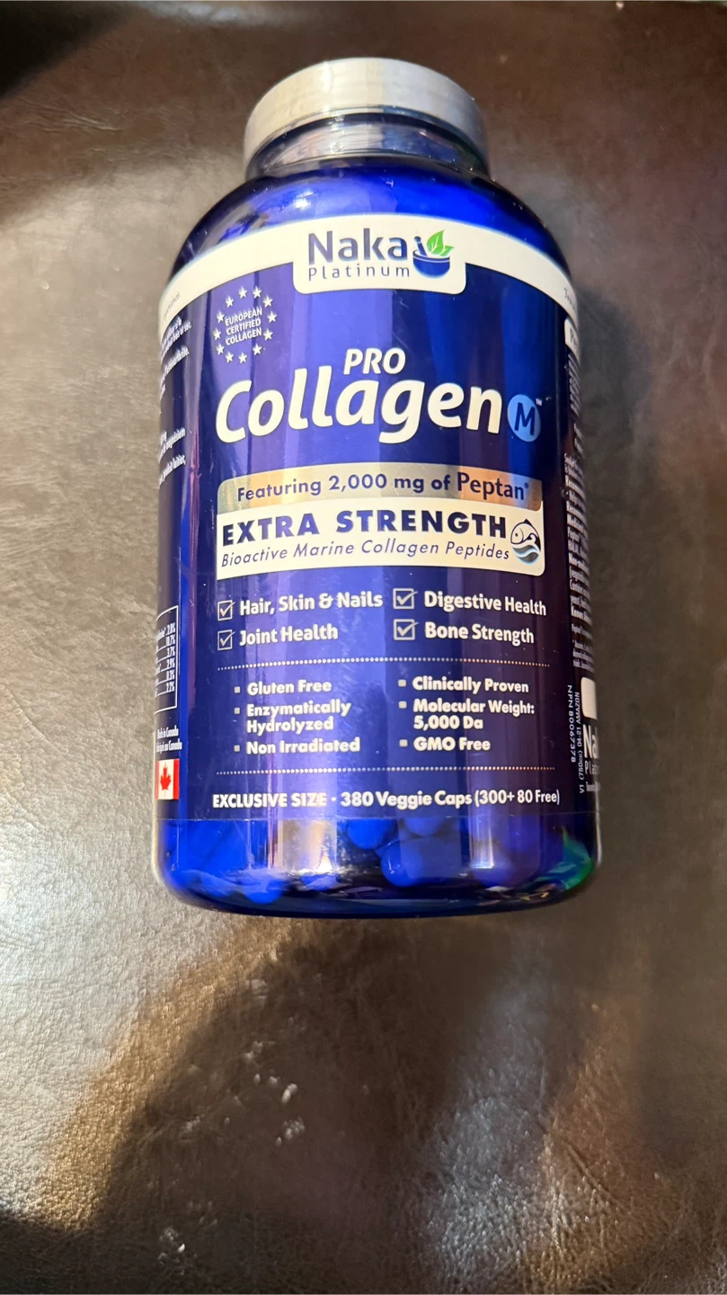 Naka Platinum Pro Collagen 380 Veggie Caps