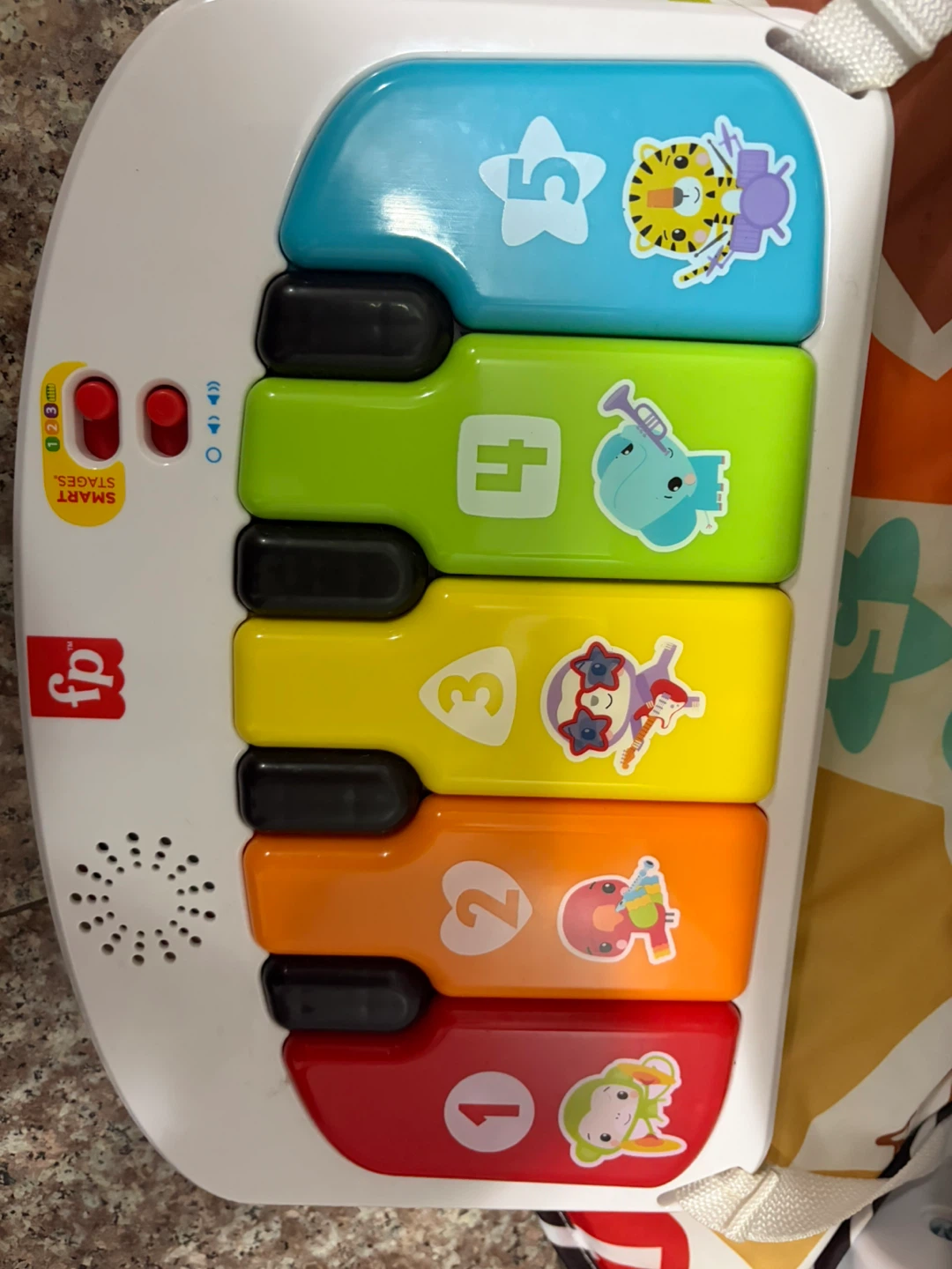 Fisher-Price Sit-Me-Up Floor Seat with Piano - photo 2