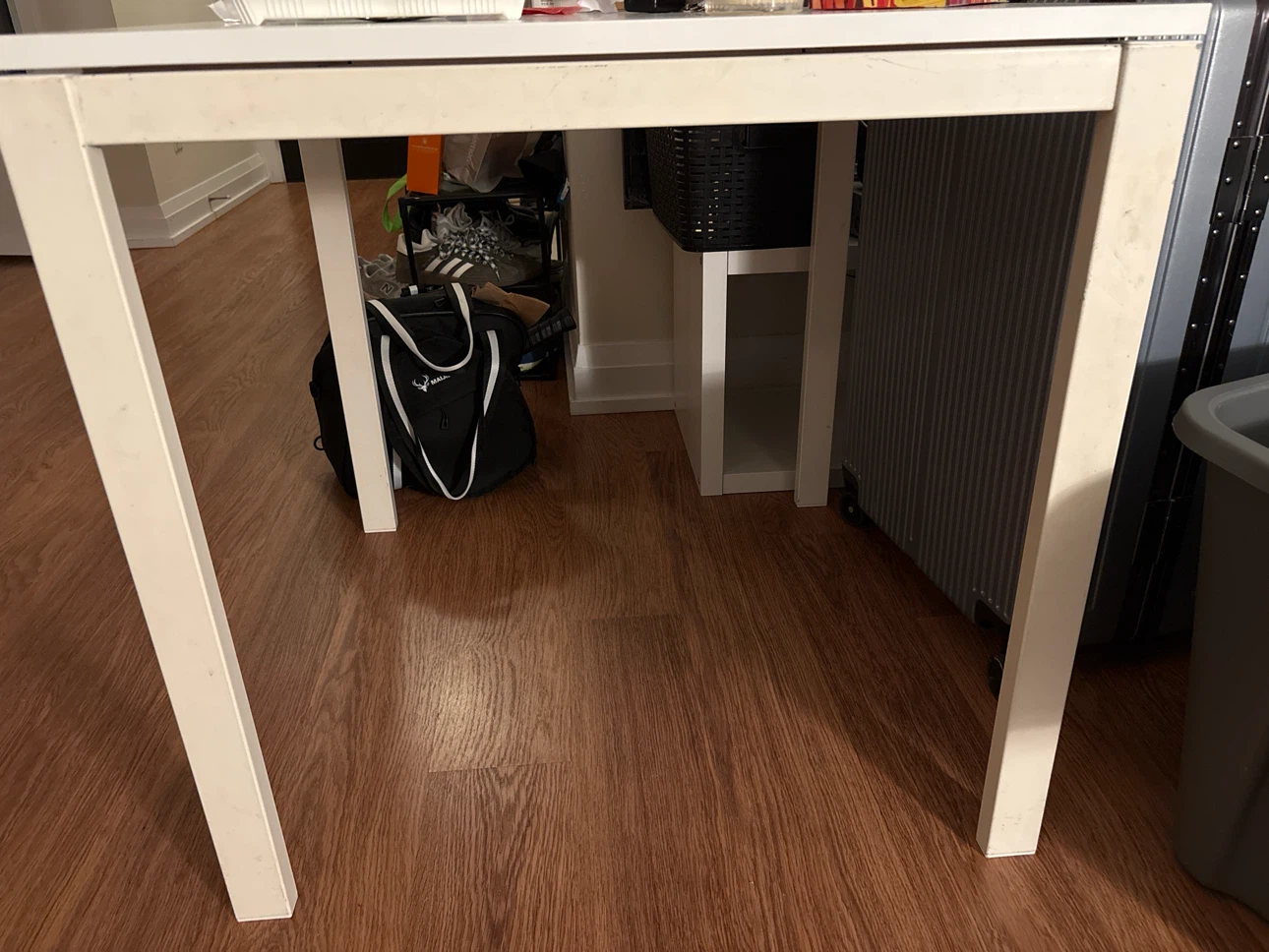 IKEA VIHALS white dining table - photo 4