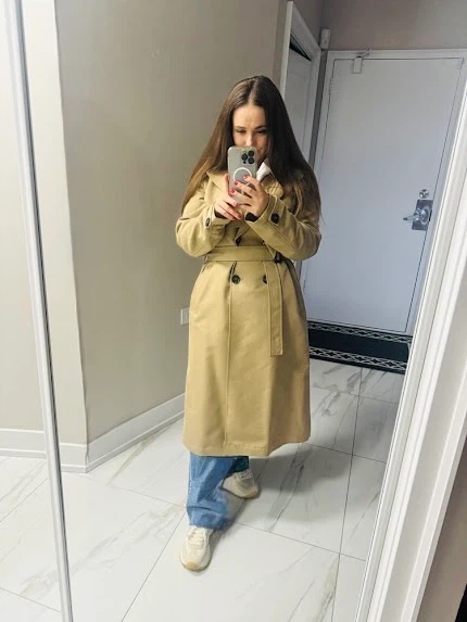 Zara Beige Trench Coat - photo 3