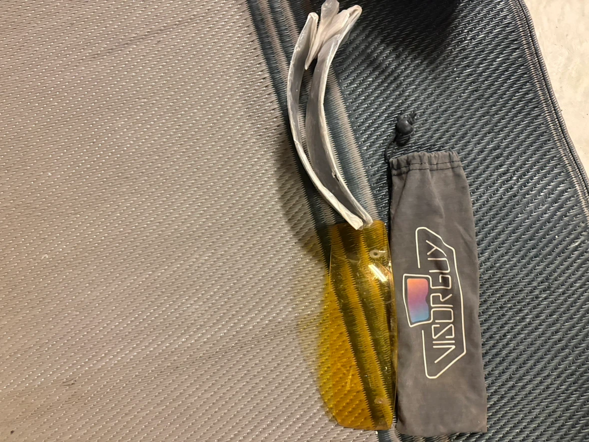 Visor Guy Yellow Replacement Visor - photo 2