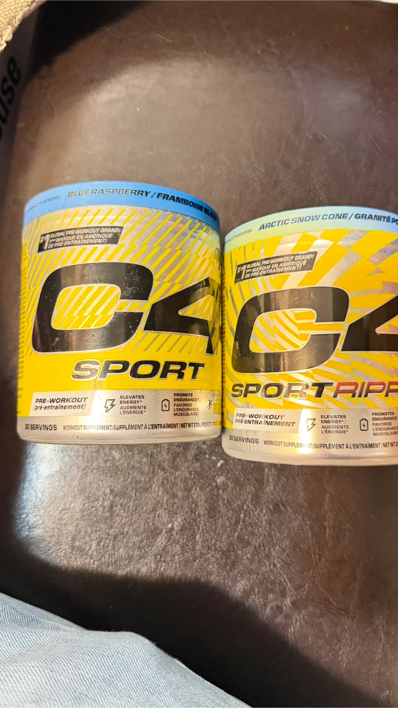 2 C4 Sport Pre-Workout Powders