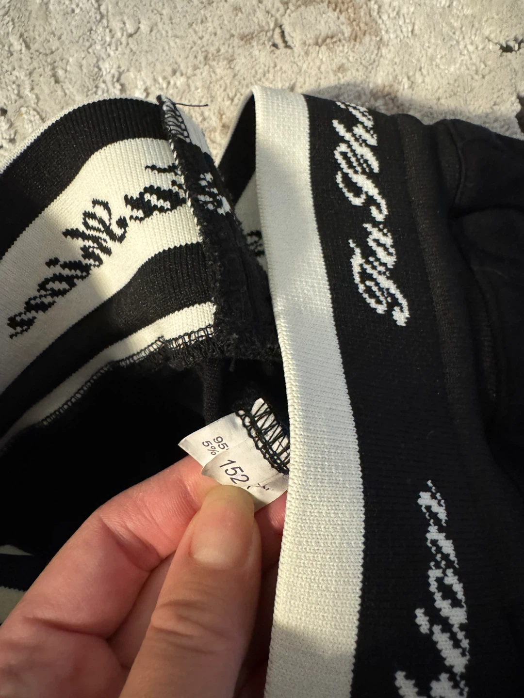 Black Fashion Joggers Size 152 - photo 3