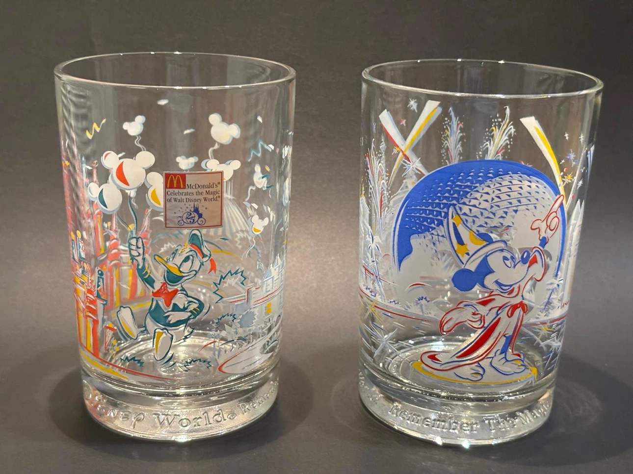 Set of 6 McDonald's Walt Disney World Glasses - photo 3
