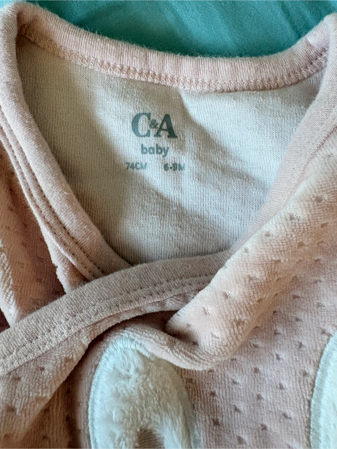 NWOT C&A baby bunny outfit 6-9 months - photo 4