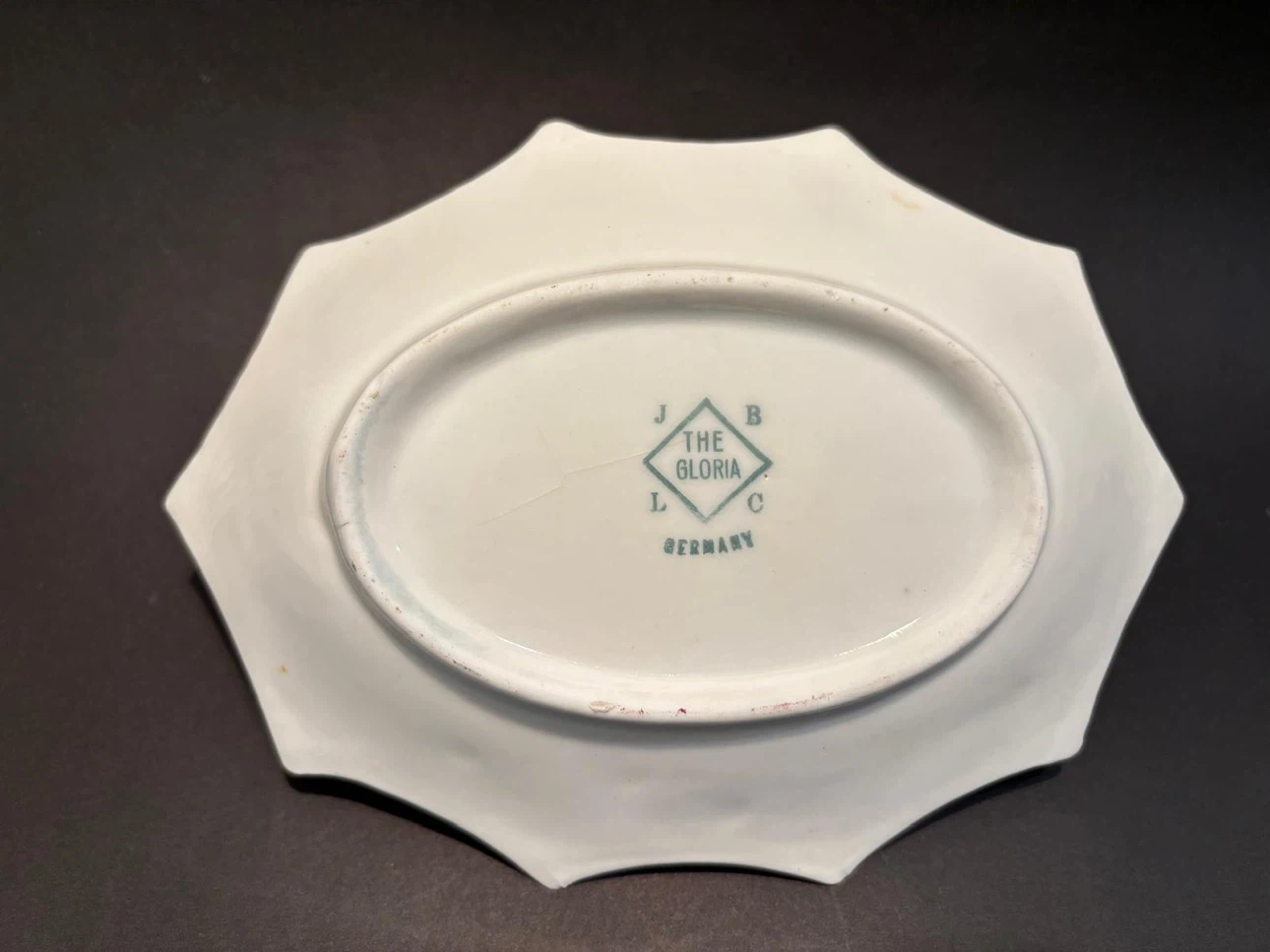 Two Vintage The Gloria Germany Porcelain Dishes - photo 3