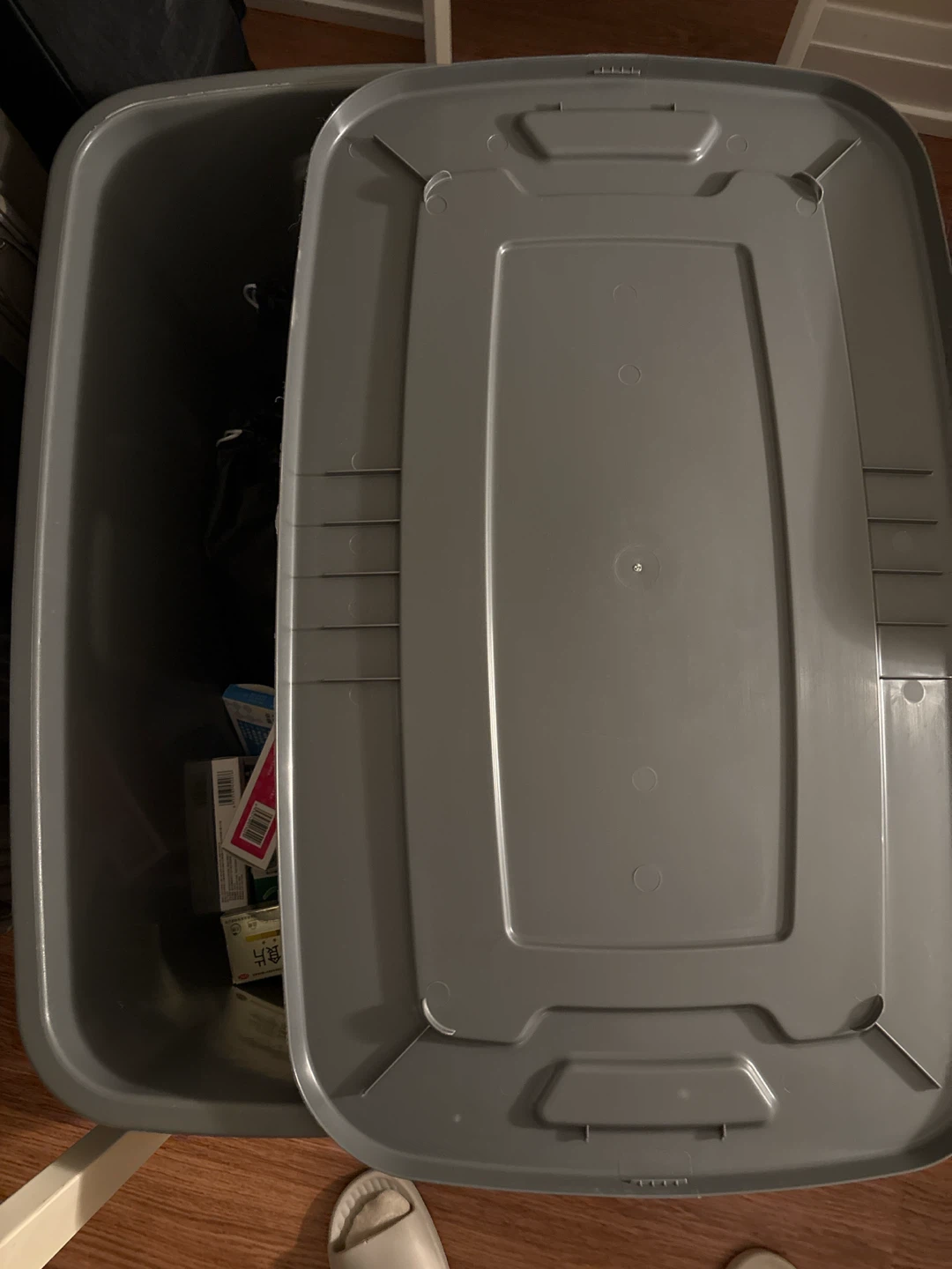 Type A Plastic Storage Bin- Pickup only - photo 2