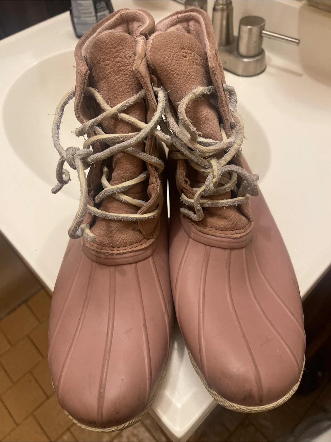 Sperry Women's Pink Duck Boots - photo 2