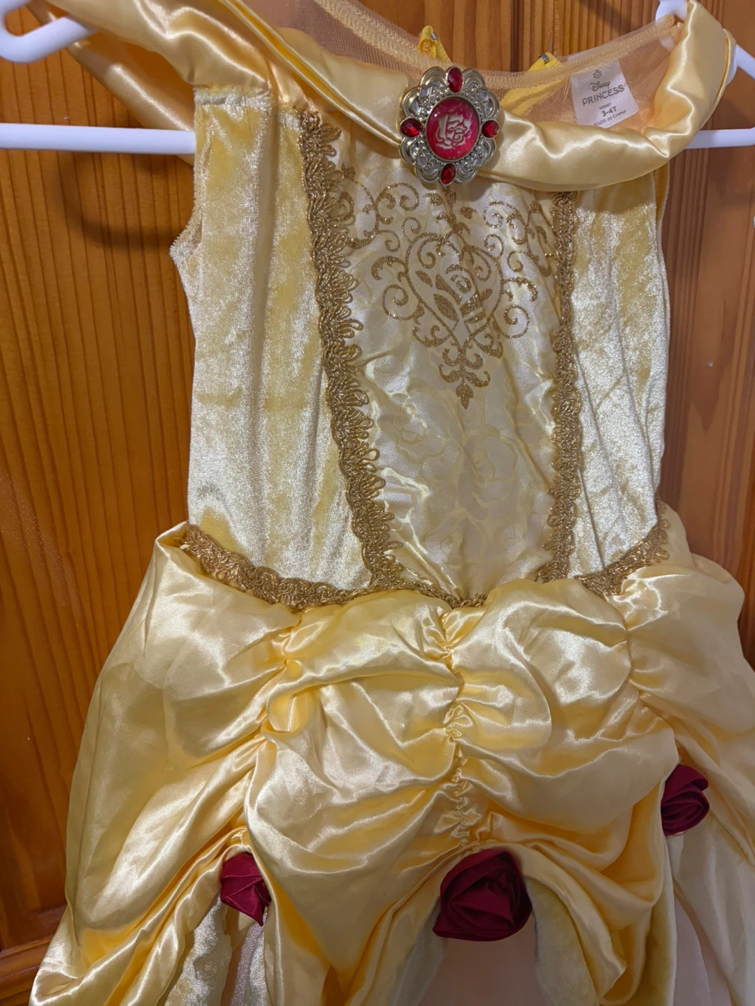 Disney Princess Belle Costume Dress 3-4T - photo 4