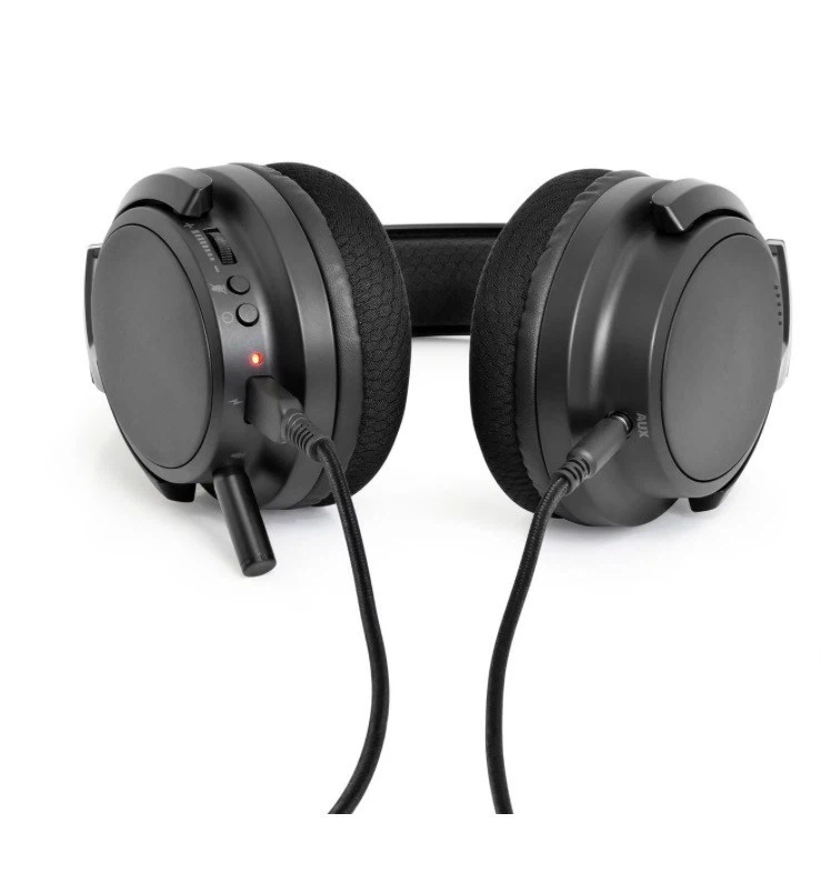 ONN Wireless Rechargeable Over-Ear Gaming Headset - Black -New - photo 3