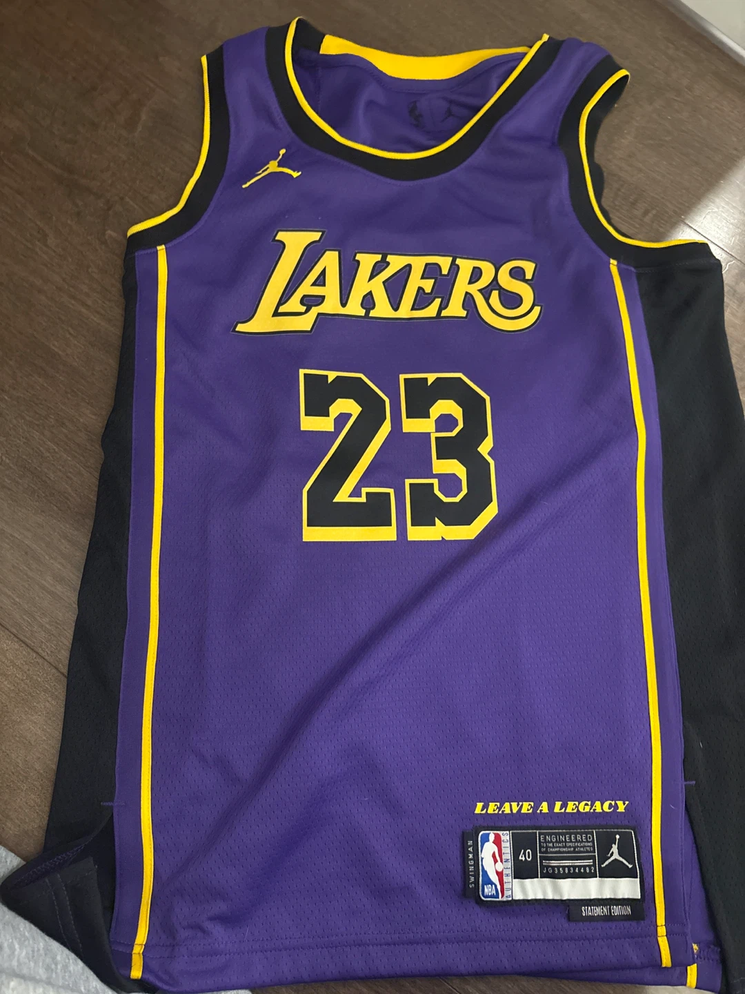 Nike LeBron James Lakers Statement Edition Jersey