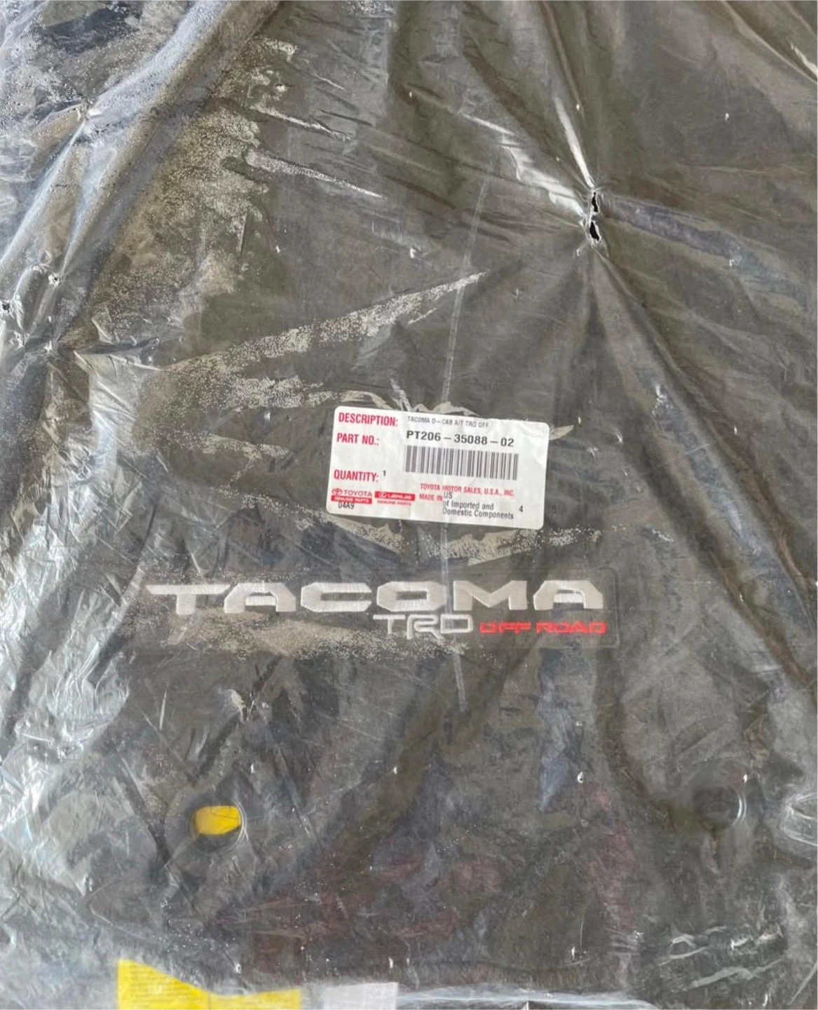 Toyota Tacoma TRD Off-Road Floor Mat - photo 2