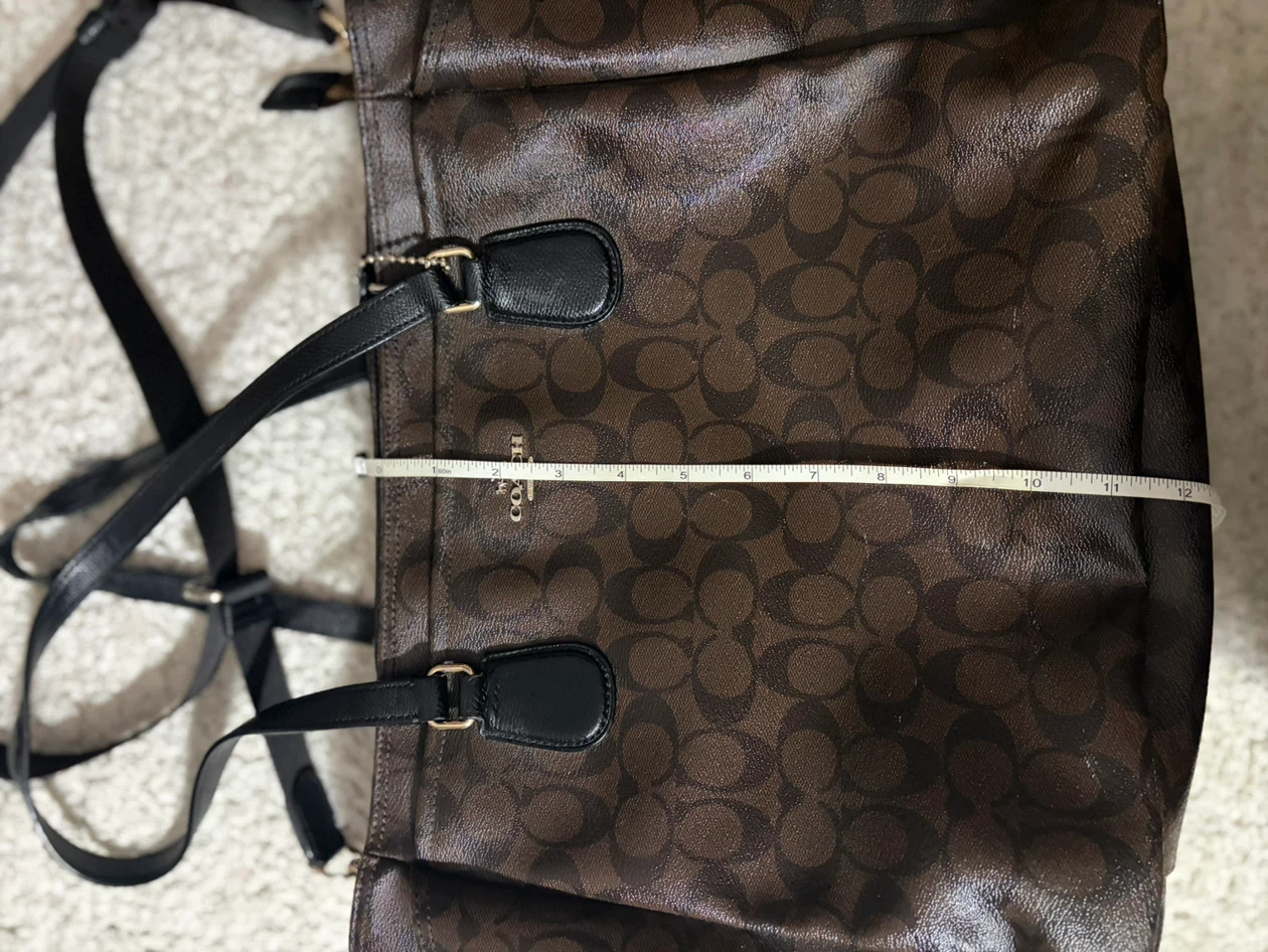 Coach Signature Tote Bag Brown - photo 2