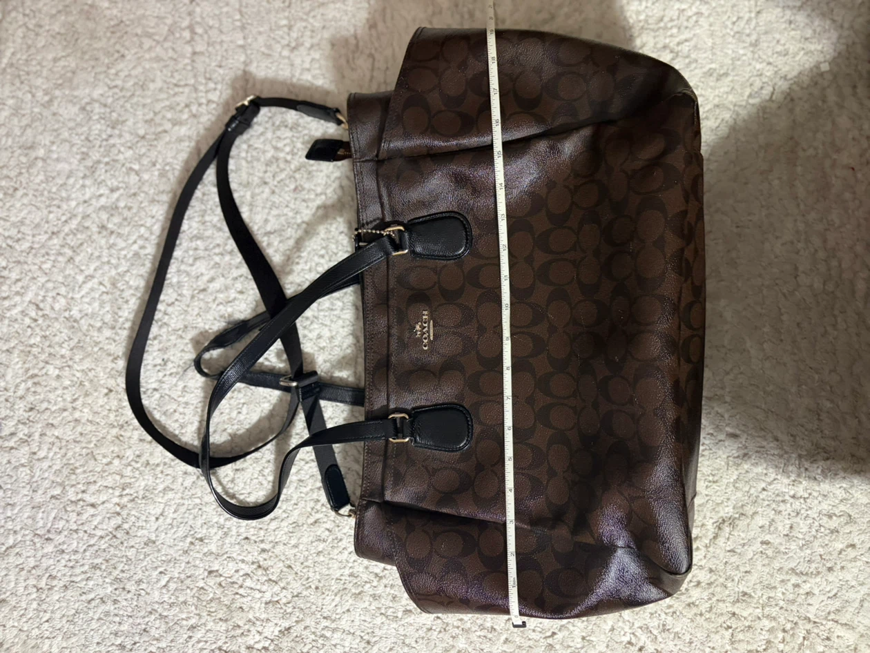 Coach Signature Tote Bag Brown - photo 3