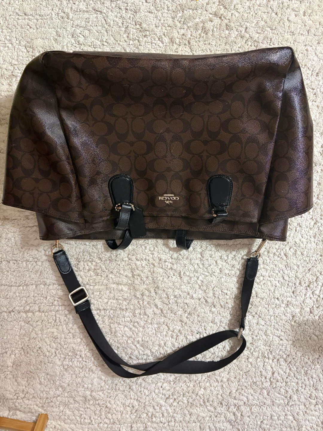 Coach Signature Tote Bag Brown - photo 4