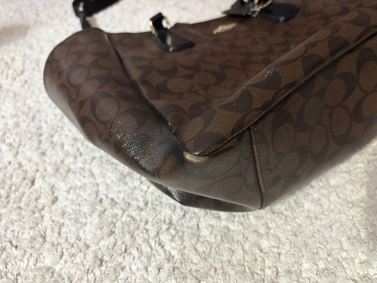 Coach Signature Tote Bag Brown - photo 5