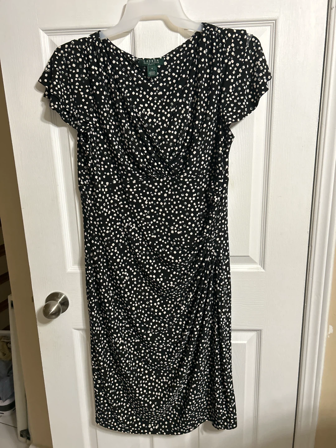 Lauren Ralph Lauren black and white dress